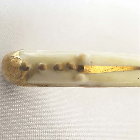 Nippon Footed Mayonnaise/ Condiment Bowl with Spoon - Picture 6 of 9